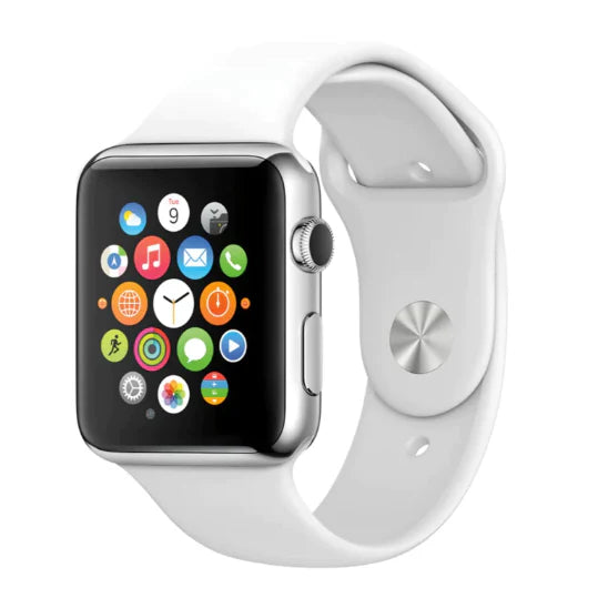 Ceas Inteligent Rose Gold Luxe – Ecran Mare HD, Apeluri & Fitness